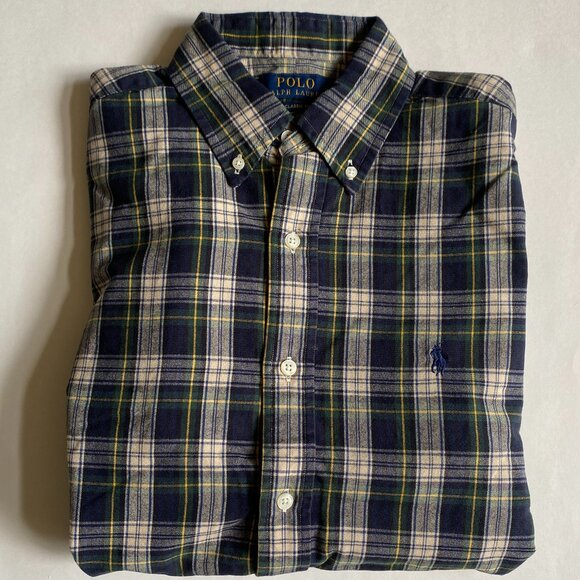 Polo Ralph Lauren Classic Fit Plaid Long Sleeve Button Down